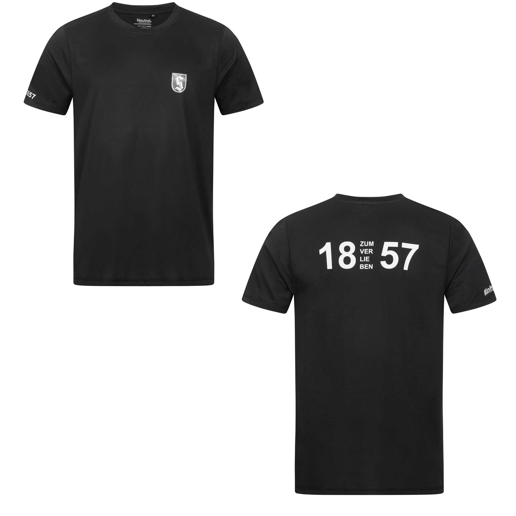 Sportshirt Junior Performance-T schwarz