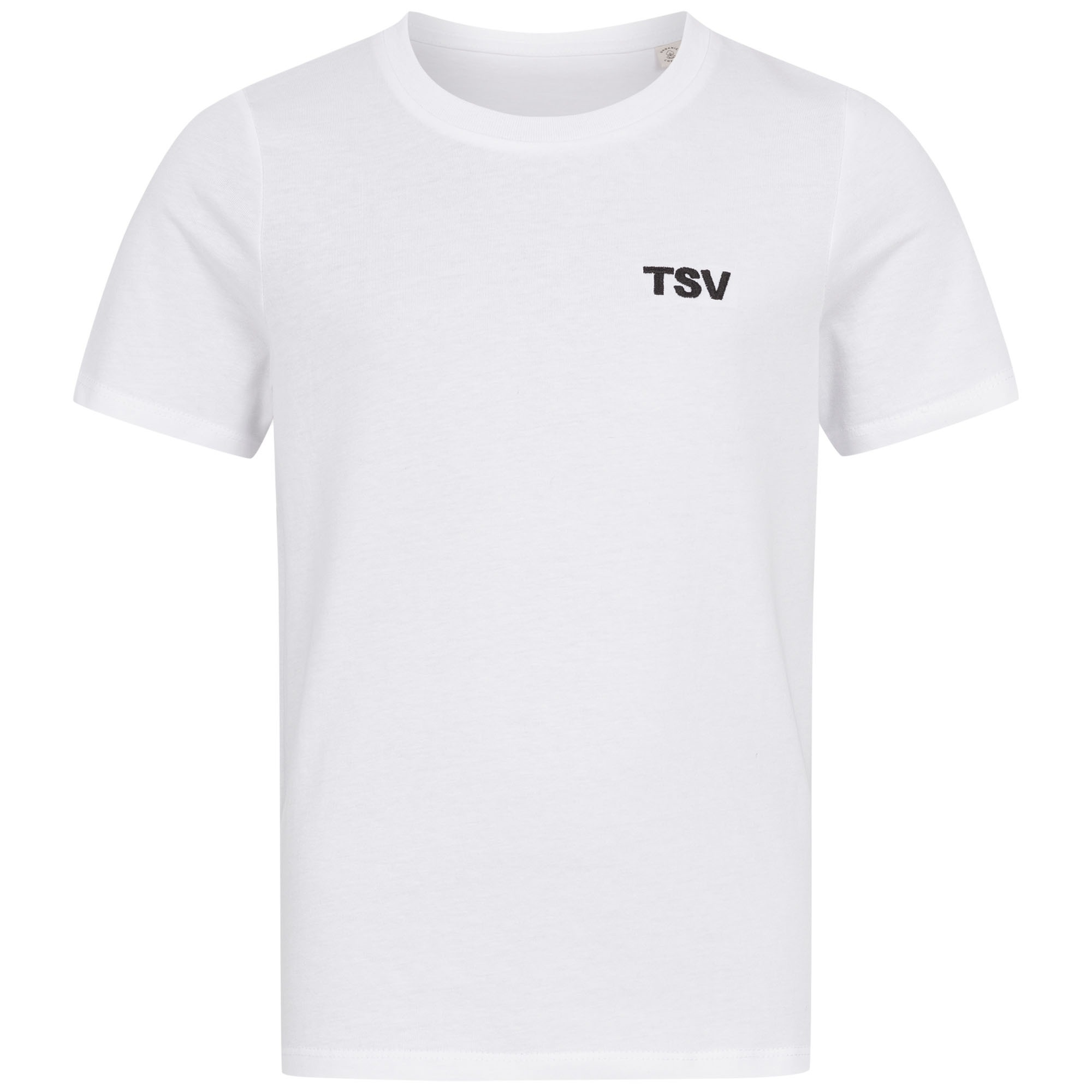 T-Shirt für Kinder weiss mit Stick "TSV"