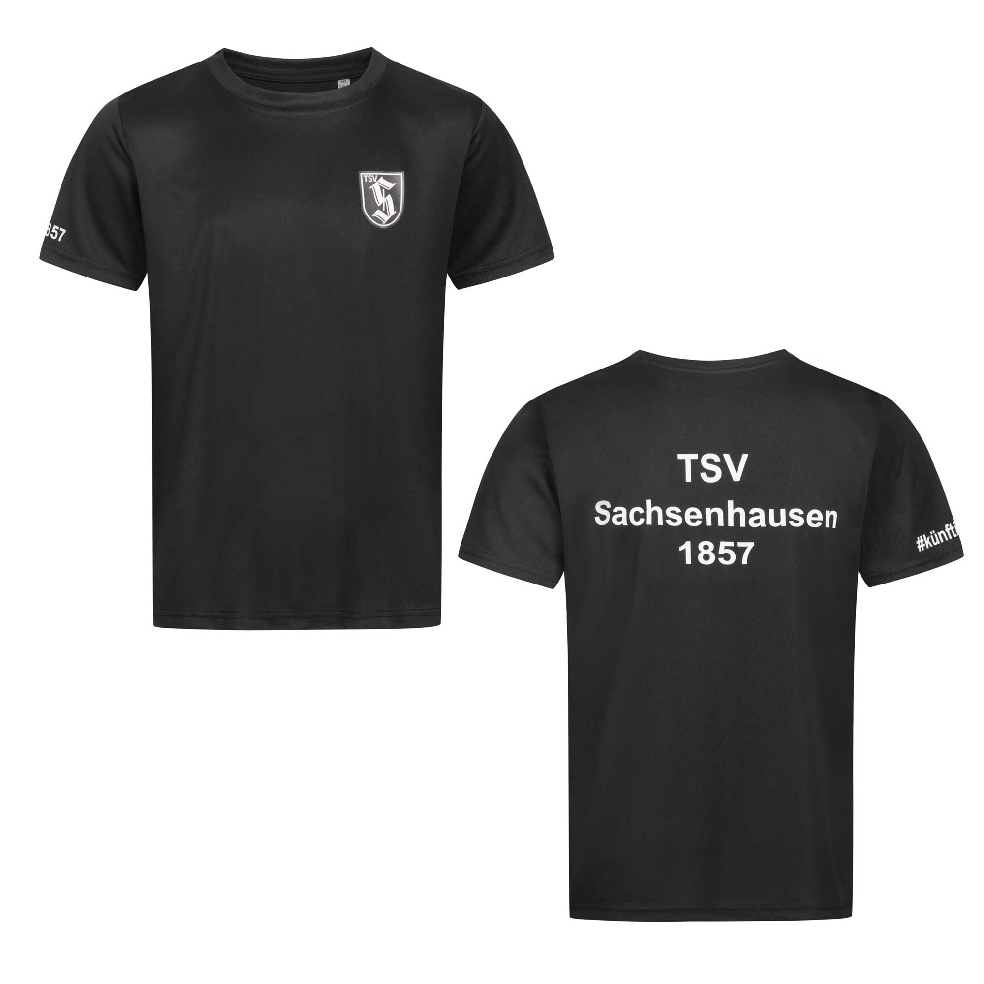 Sportshirt Junior Performance-T schwarz