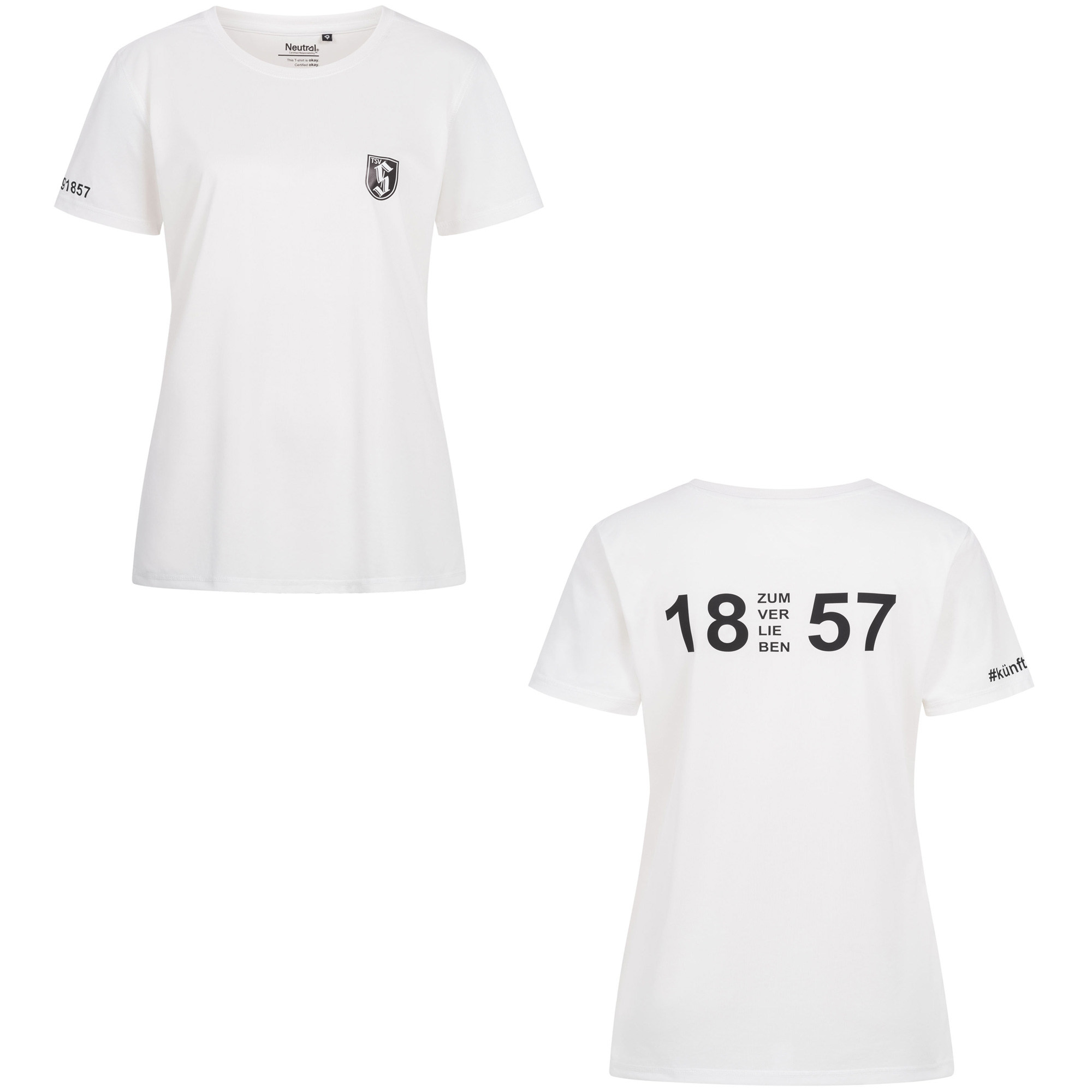 Damen Performance T-Shirt weiss