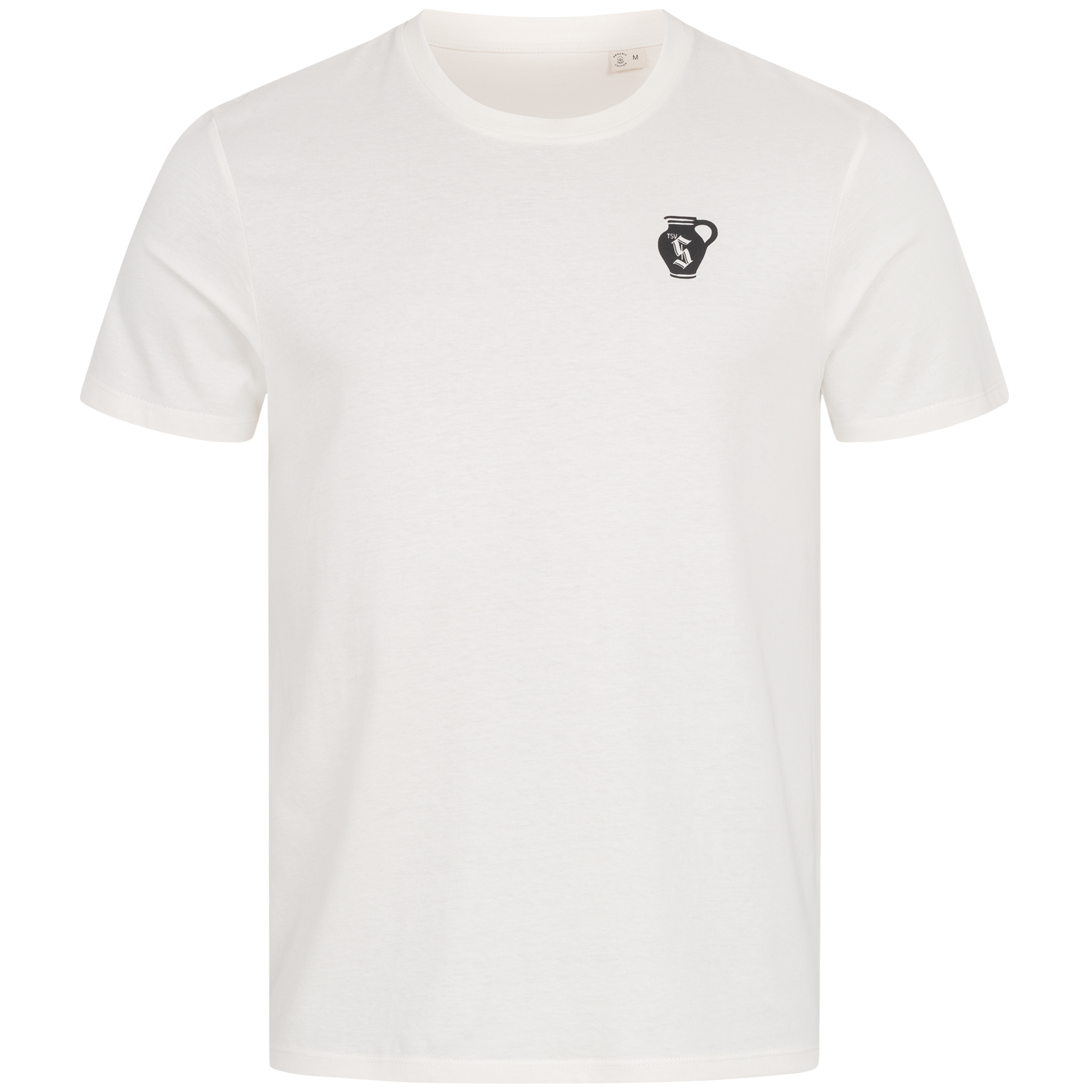 Unisex-T-Shirt ivory mit Druck Bembel